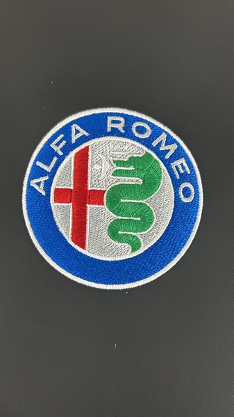 Alfa Romeo badge embroidery