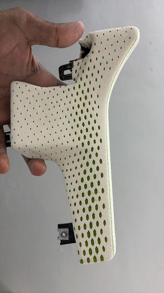 Perforated trim part